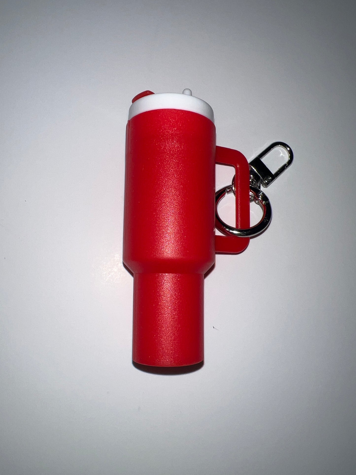 Mini Cup Chapstick Holder Keychains