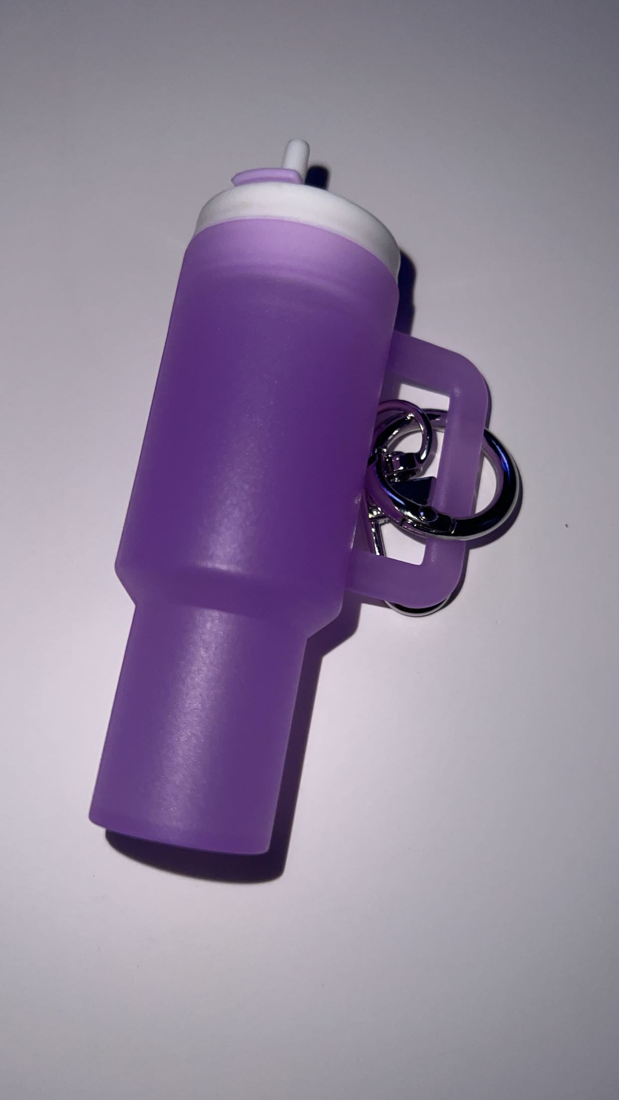 Mini Cup Chapstick Holder Keychains