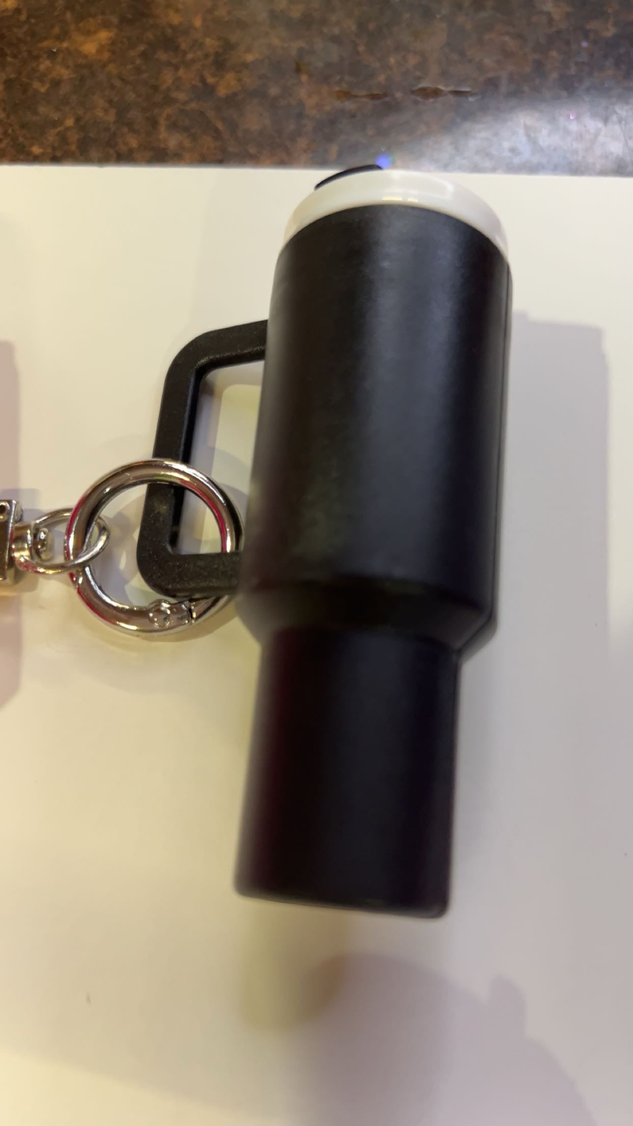 Mini Cup Chapstick Holder Keychains